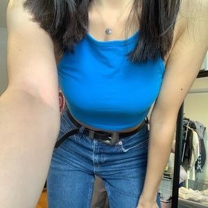 H&M royal blue top